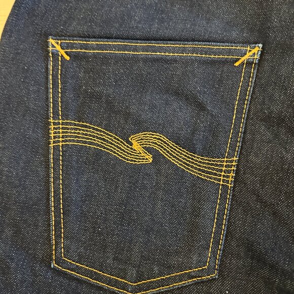 NUDIE JEANS - STEADY EDDIE DRY CLASSIC ORANGE - Picture 11 of 16